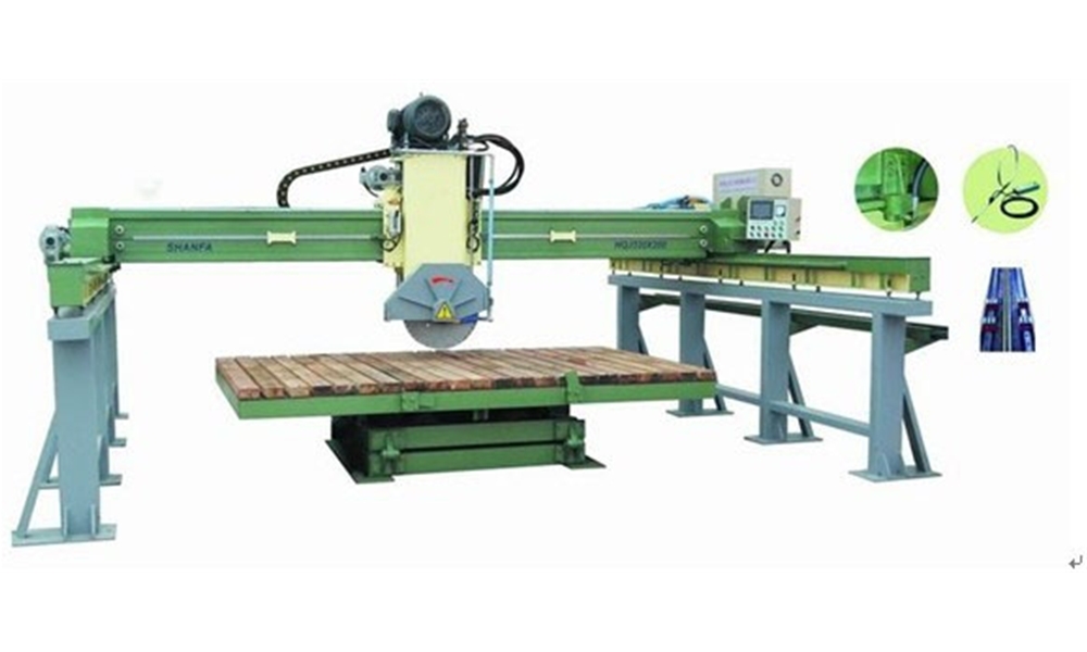 QQ320*220四導柱橋式自動(dòng)切割機